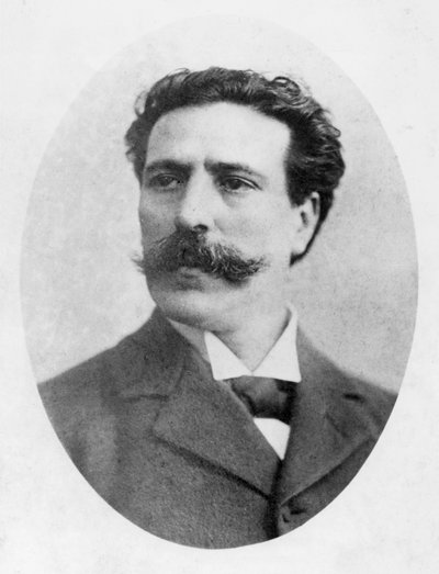 Eduardo Acevedo Diazin muotokuva, n. 1900 tekijältä French Photographer