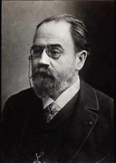 Ranskalaisen kirjailijan Emile Zolan (1840-1902) muotokuva. tekijältä French Photographer