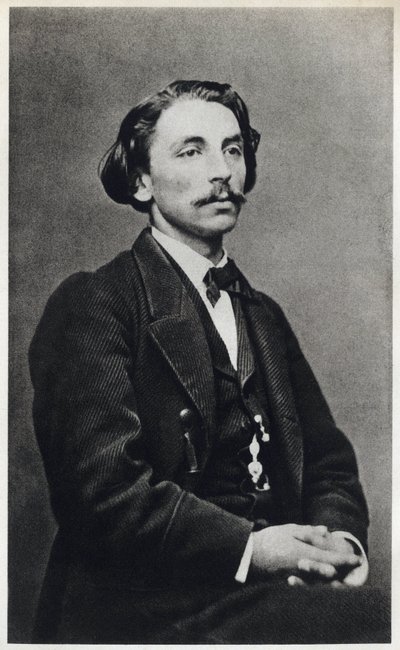 Muotokuva Etienne Mallarmesta Stephane Mallarmesta (1842-1898) vuonna 1862, ranskalainen runoilija. Valokuvaus tekijältä French Photographer