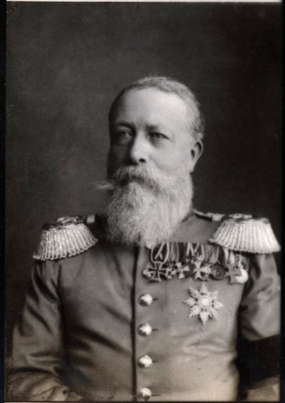 Frederick (Friedrich) I Badenin muotokuva (1826-1907) tekijältä French Photographer