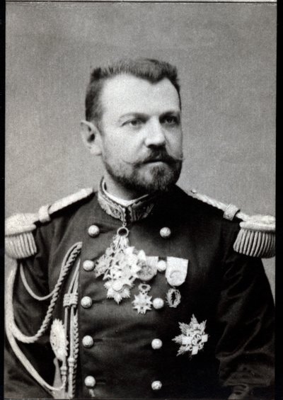 Ranskalaisen kenraalin Henri Joseph Brugeren (1841-1918) muotokuva. tekijältä French Photographer
