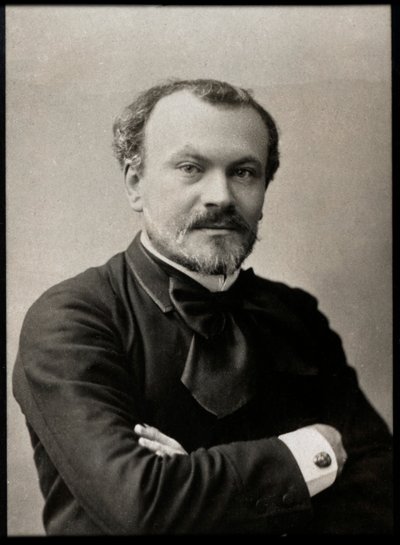 Jules Lemaitren (1853-1914), ranskalaisen kriitikon ja näytelmäkirjailijan muotokuva. tekijältä French Photographer