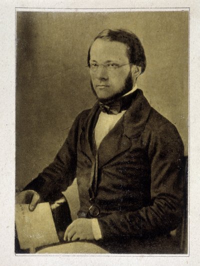 Louis Pasteurin muotokuva vuonna 1852. tekijältä French Photographer