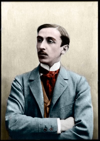 Maurice Barresin (1862-1923), ranskalaisen kirjailijan, toimittajan ja sosialistipoliitikon muotokuva. tekijältä French Photographer