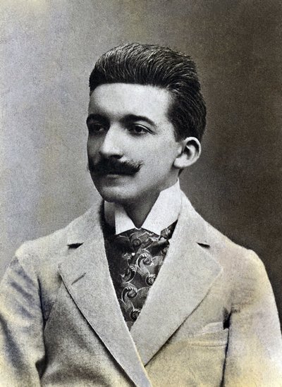 Pierre Louis dit Louysin (1870-1925), ranskalaisen kirjailijan muotokuva. tekijältä French Photographer