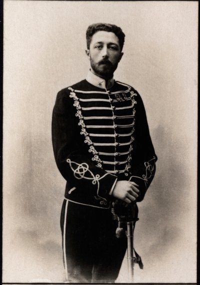 Ruotsin prinssi Eugenin muotokuva (1865-1947). tekijältä French Photographer