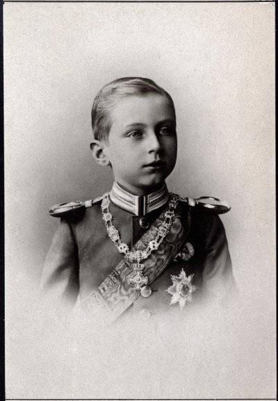 Muotokuva Preussin ruhtinas Oskarista (1888-1958). tekijältä French Photographer