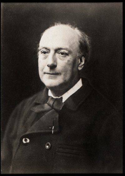 Theodore de Banvillen (1823-1891), ranskalaisen runoilijan muotokuva. tekijältä French Photographer