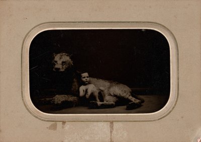 Lapsen muotokuva, n. 1860 (kuva) tekijältä French Photographer