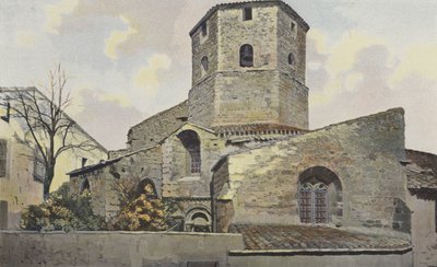 Rieux-Minervois, pyöreä kirkko tekijältä French Photographer