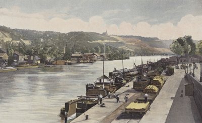 Rouen, Blosseville-Bonsecoursin rannikko (ennen Jean dArcin muistomerkin pystytystä) tekijältä French Photographer