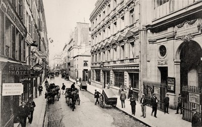 Rue de Provence, Pariisi (valkoinen kuva) tekijältä French Photographer