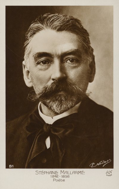 Stephane Mallarme (1842-1898), ranskalainen runoilija tekijältä French Photographer