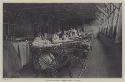 Opiskelijoiden työpaja Beauvais Tapestry Manufacturessa, Ranskassa (m/v kuva) tekijältä French Photographer