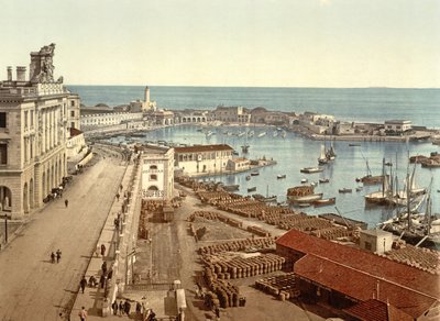 Algerin satama, pubi. noin 1900 tekijältä French Photographer