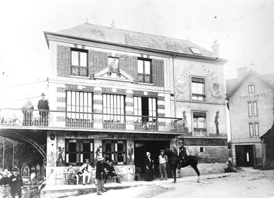 Hotel Fournaise Chatoussa, noin 1880 tekijältä French Photographer