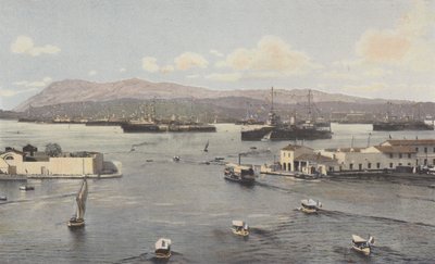 Toulon, Darse Vieille ja Petite Rade, Näkymä Quai de Cronstadtilta tekijältä French Photographer