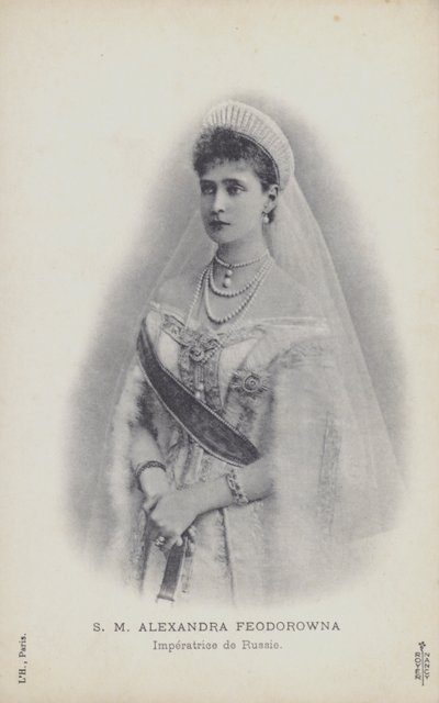 Venäjän tsaaritar Aleksandra (m/v kuva) tekijältä French Photographer