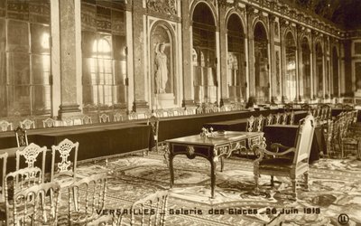 Versailles, Peilisali, 28. kesäkuuta 1919 tekijältä French Photographer