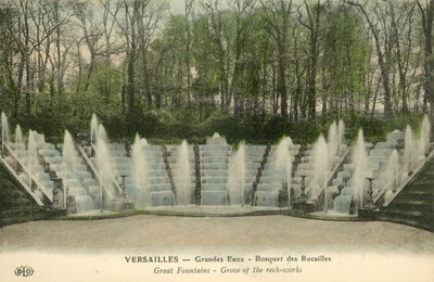 Versailles, Grand Eaux, Grove Of Rockeries tekijältä French Photographer