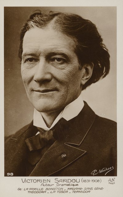 Victorien Sardou (1831-1908), ranskalainen näytelmäkirjailija tekijältä French Photographer