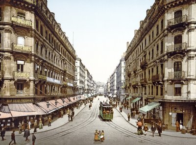 Katso Rue de la Republic, Lyons, 1890-1900 tekijältä French Photographer