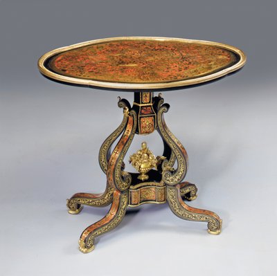 Napoleon III "Boulle" satunnainen pöytä, 1800-luvun puoliväli tekijältä French School