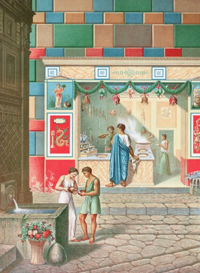 Ravintola kadulla, Pompei tekijältä French School