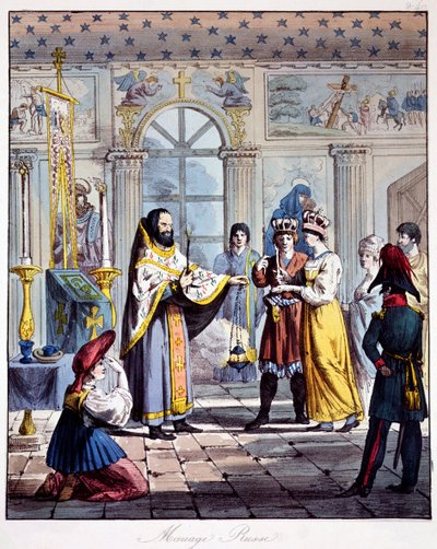 Venäjän ortodoksinen avioliitto, 1800-luvun alku tekijältä French School