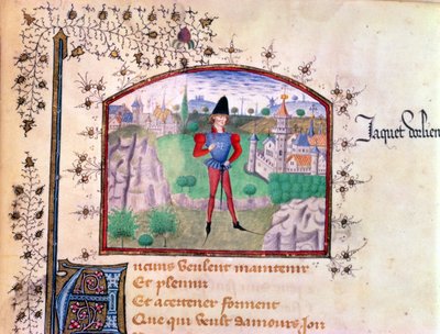 Trubaduuri, Jean Le Seneschalin Livre des Cent Balladesista tekijältä French School