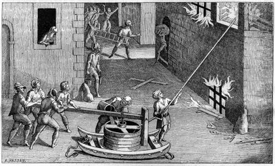 Palopumppu 1600-luvun alussa, Solomon de Caux