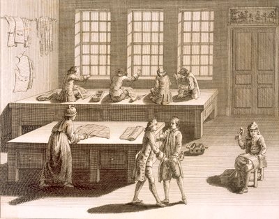 Räätälien työpaja Denis Diderot