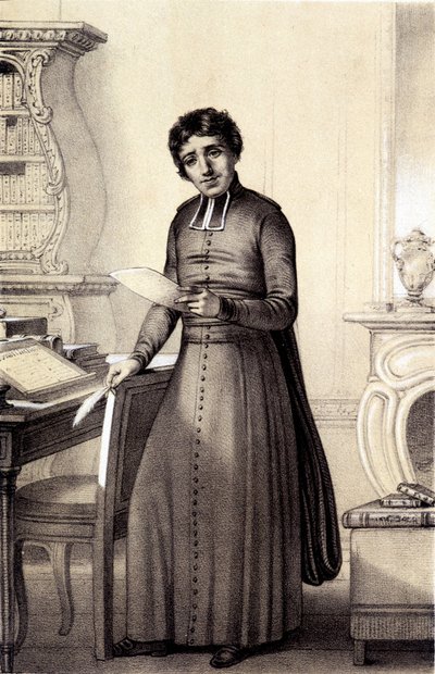 Abbe Emmanuel Joseph Sieyes - Albert Maurinin teoksessa "Galerie historique de la Revolution francaise". tekijältä French School