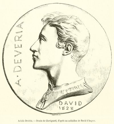 Achille Deveria (kaiverrus) tekijältä French School
