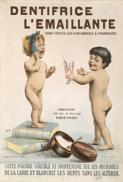 LEmaillante Dentifricen mainos, 1892 tekijältä French School
