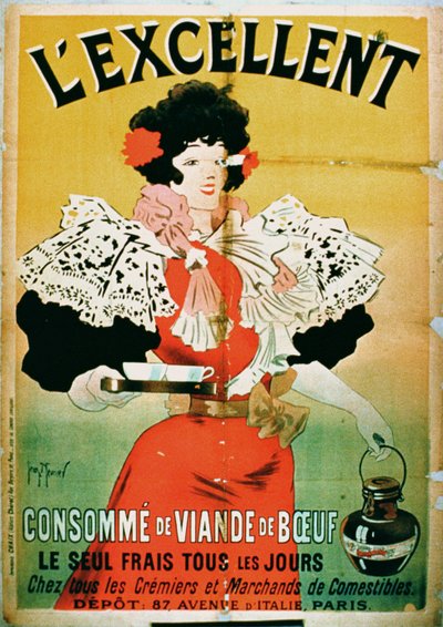 LExcellent Beef Consommen mainos tekijältä French School