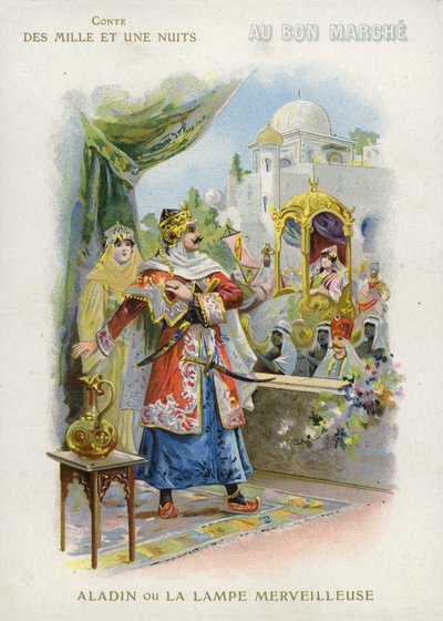 Aladdin ja maaginen lamppu tekijältä French School