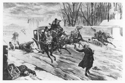 Aleksanteri II murhattiin Pietarissa 13. maaliskuuta 1881 tekijältä French School
