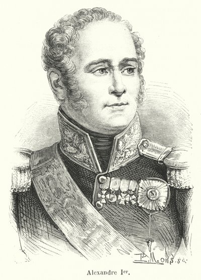 Alexandre Ier (kaiverrus) tekijältä French School