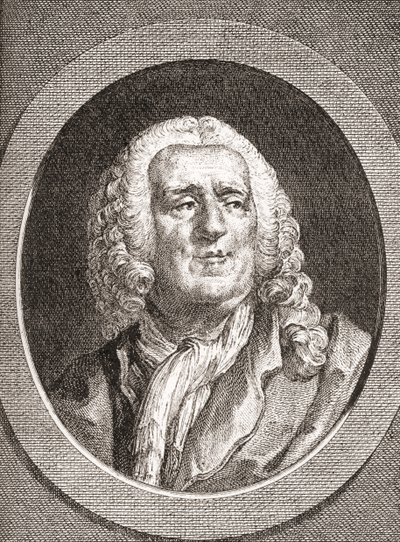 Alexis Piron, 1689 1773. Ranskalainen epigrammatikko ja näytelmäkirjailija. Les Heures Libres, julkaistu 1908. tekijältä French School