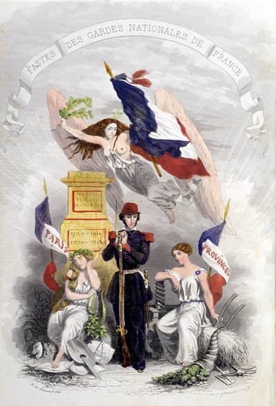 Allegoria Ranskan vallankumouksista tekijältä French School