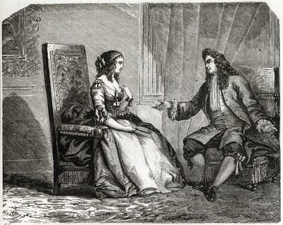 Anne Ninon"" Enclosista (tai Ninon de Lenclos tai Ninon de Lanclos tekijältä French School