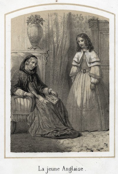 Anonyymi kaiverrus 1800-luvulta tekijältä French School