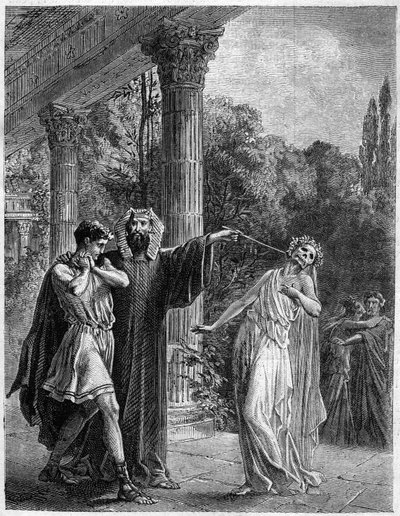 Apollonius Korintiin. Furne Jouvet et et Cie -toimittajat (1869) teoksessa "Yliluonnollisen maailman taikuuden historia ja kuolemattomuus ajan ja kansojen kautta". tekijältä French School