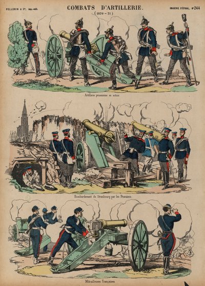 Tykistö toiminnassa, Ranskan ja Preussin sota, 1870-1871 tekijältä French School