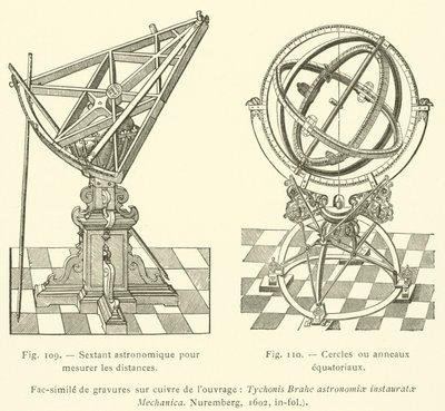 Tähtitieteelliset instrumentit (kaiverrus) tekijältä French School