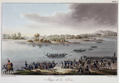 Lobaun hyökkäys vuonna 1809 - "Historiallinen yhteenveto Ranskan ja Itävallan välisestä sodasta vuonna 1809" tekijältä French School
