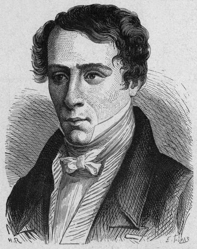 Augustin Fresnel (kaiverrus) tekijältä French School