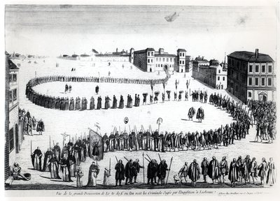 Auto da Fe Lissabonissa, 1700-luvun puoliväli tekijältä French School