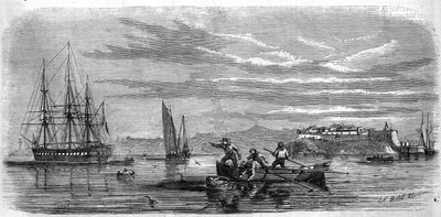 Fregattikoulun "Thetis" sammalten keräämä vauva". Brest (Finistere, 29) tekijältä French School